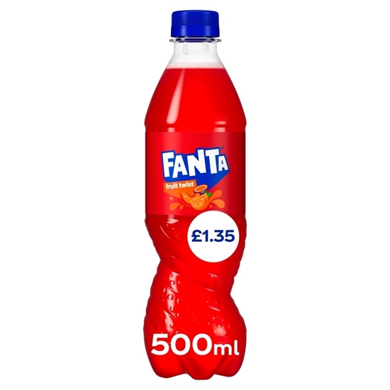 Picture of PM £1.35 FANTA FRUIT TWIST 500ML x 12 