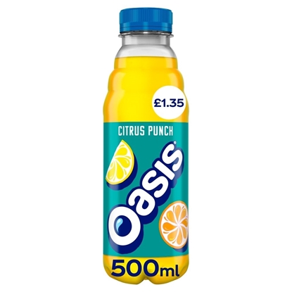 Picture of PM £1.35 OASIS CITRUS PUNCH 500ML X 12 