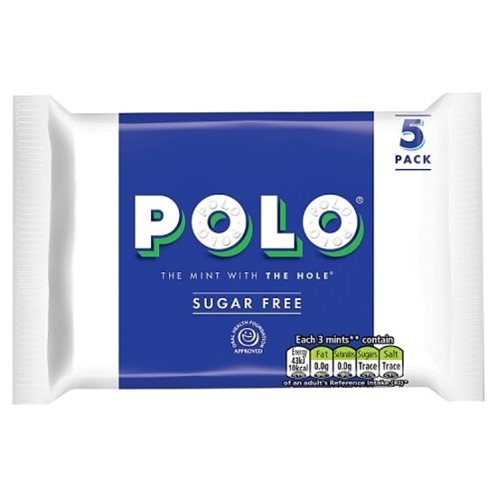 Picture of POLO SUGAR FREE MINT TUBE 24.5G X 5PK X 24