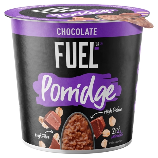 Picture of FUEL 10K PORRIDGE POT CHOCOLATE 70G X 8