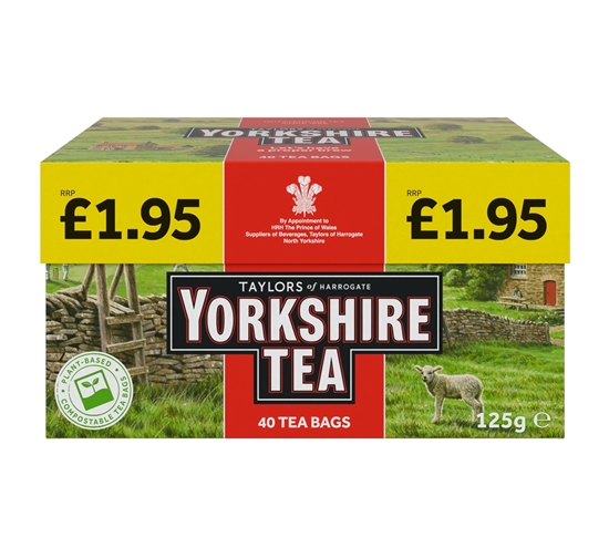 Picture of PM £1.95 YORKSHIRE TEA 40S X 5