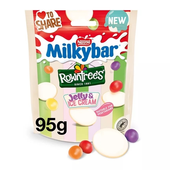 Picture of MILKYBAR JELLY & ICE CREAM SHARE BAG 95G X 9