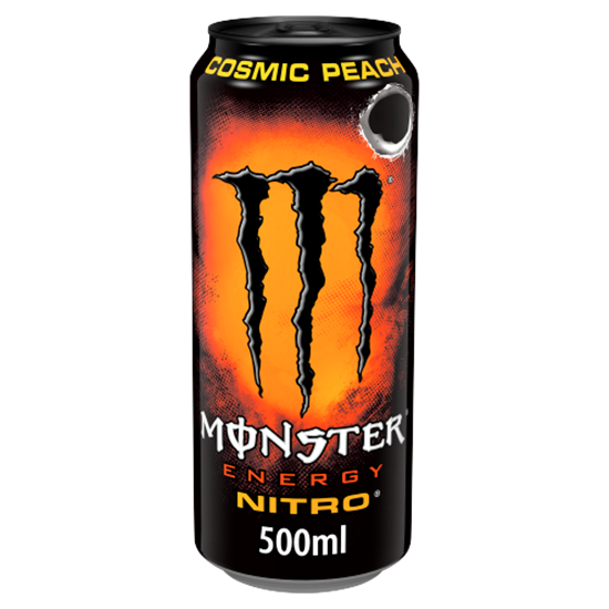 Picture of PM £1.75 MONSTER NITRO COSMIC PEACH 500ML X 12