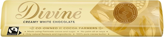 Picture of DIVINE FAIR TRADE WHITE CHOCOLATE 35G X 30