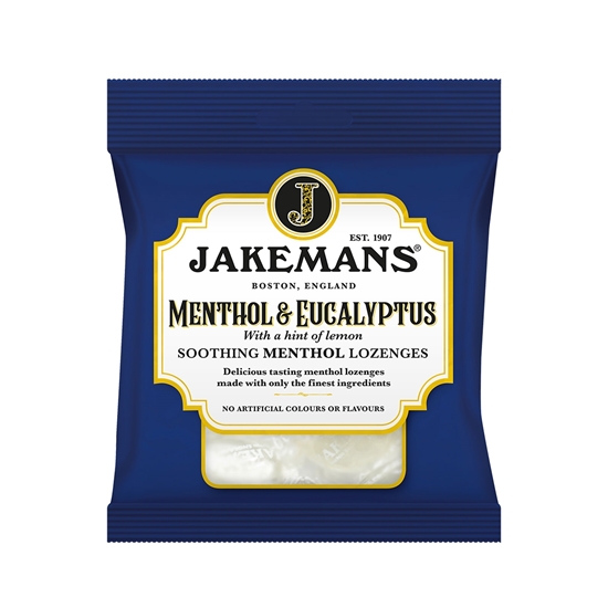 Picture of JAKEMANS MENTOL/EUC LOZENGE BAGS X 10