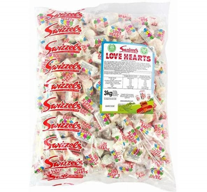 Picture of SWIZZLES W/O LOVE HEARTS X 3KG BAG