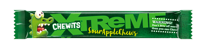 Picture of CHEWITS XTREME SOUR APPLE 3PK X 24