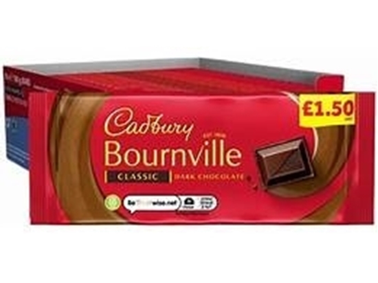 Picture of PM £1.50 CADBURY BOURNVILLE 100G X 18