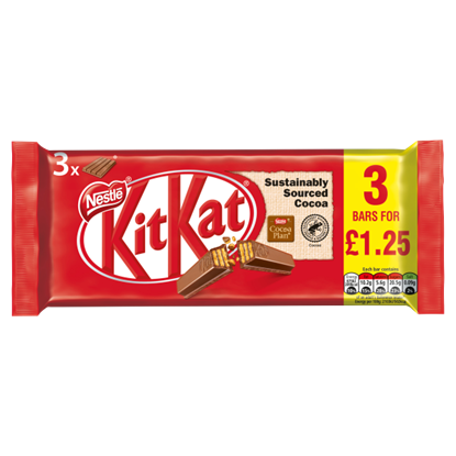 Picture of PM £1.35 KIT KAT 4 FINGER 3PK x 20 