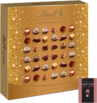 Picture of LINDT FESTIVE MINI PRALINES  180GX8 SRP