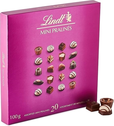 Picture of LINDT MINI PRALINE PINK XL 100GX8 SRP