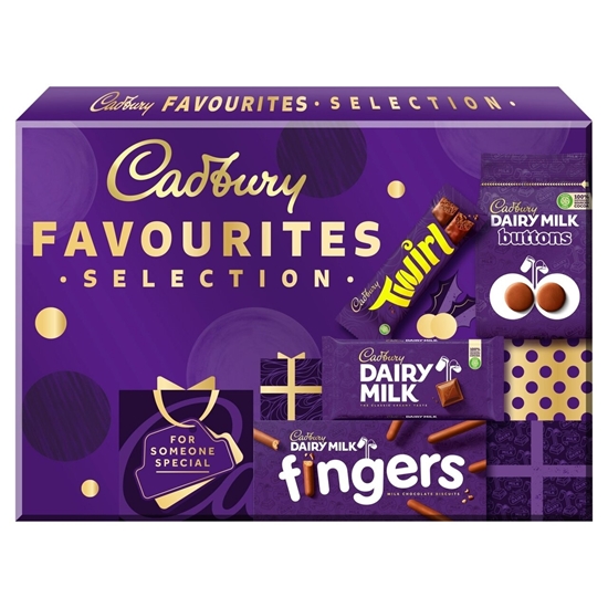 Picture of CADBURY CROSS-CAT SELECTION BOX  370g X 7