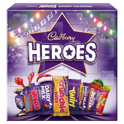 Picture of HEROES ADVENT CALENDAR 230g X 6