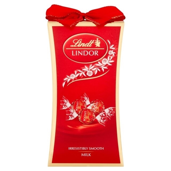 Picture of LINDOR BOW GIFT BOX MILK   75G X 10