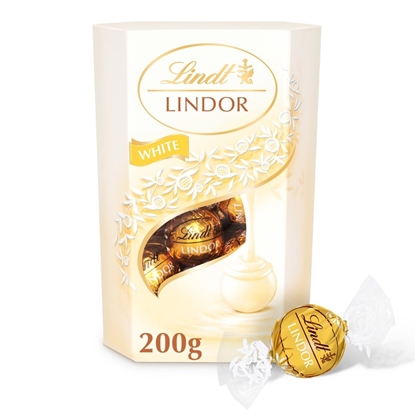 Picture of LINDOR WHITE CORNET  200g X 8