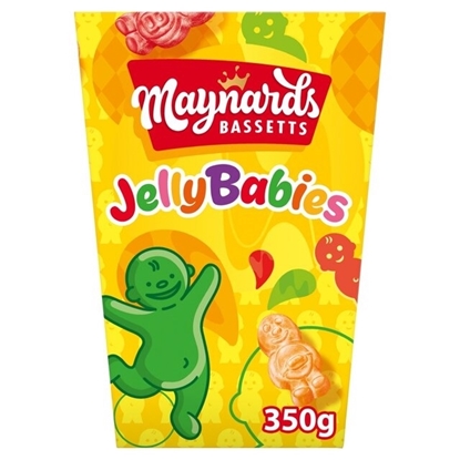 Picture of MAYNARDS BASSETTS JELLY BABIES CARTON  350g X 6