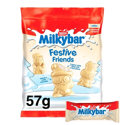 Picture of MILKYBAR FESTIVE FRIENDS BAG 57g X 12