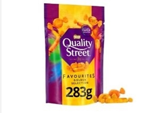 Picture of QUALITY STREET GOLD POUCH  283g X 8