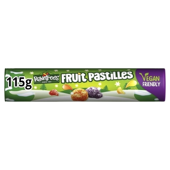 Picture of ROWNTREES FRUIT PASTILLES GIANT TUBE 115g X 15