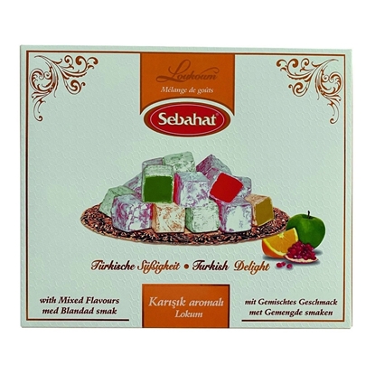 Picture of SEBAHAT ASST TURKISH DELIGHT GIFT BOX 540G X 10