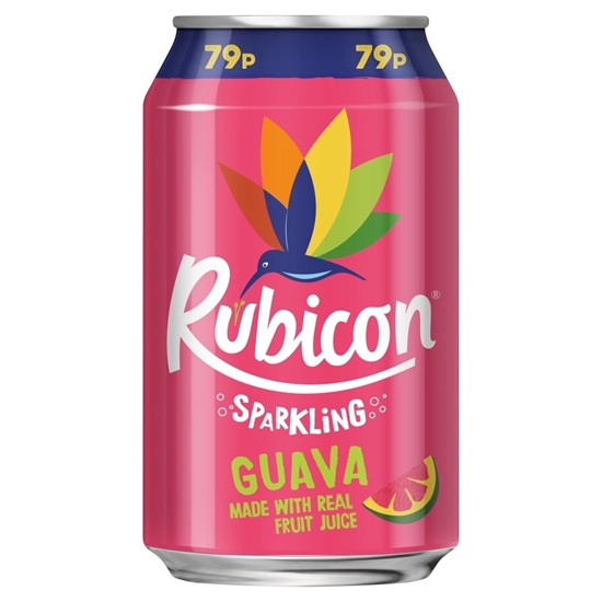 Picture of PM 79P RUBICON GUAVA CANS 330ML X 24