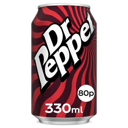 Picture of PM 80P DR PEPPER CANS 330ML X 24 