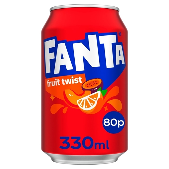 Picture of PM 80P FANTA FRUIT TWIST CAN 330ML x 24 