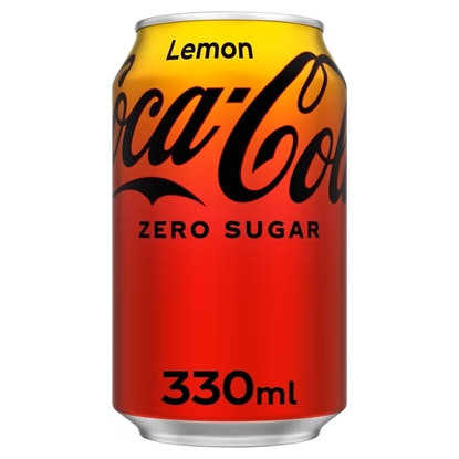 Picture of COKE ZERO LEMON CAN 330ML X 24