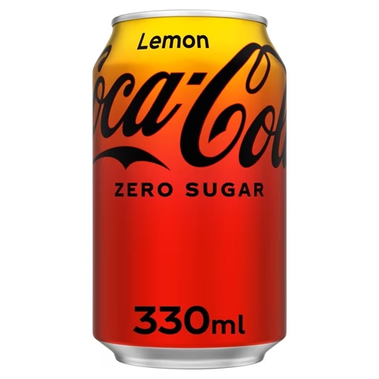 Picture of COKE ZERO LEMON CAN 330ML X 24