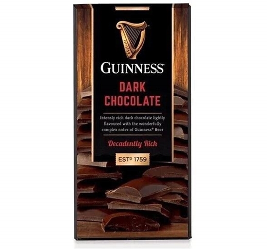 Picture of GUINNESS DARK CHOCOLATE BAR  90g X 15