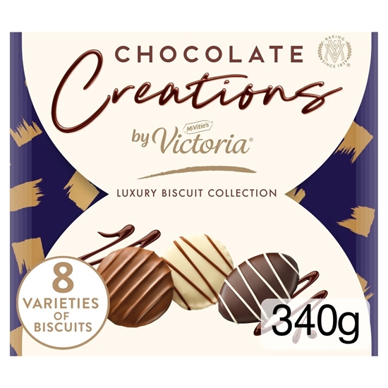 Picture of MCVITIE'S VICTORIA CHOCOLATE CREATIONS 340g X 5