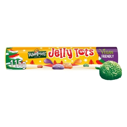 Picture of ROWNTREES JELLY TOTS GIANT TUBE 115g X 15