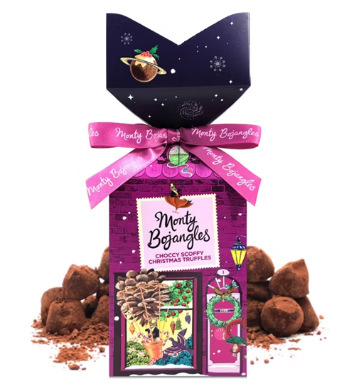 Picture of MONTY BO XMAS TIP TOP CHOCCY SCOFFY 130G X 6 S/P