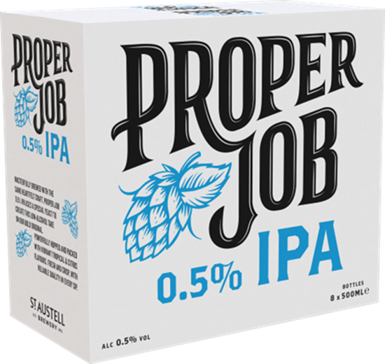 Picture of PROPER JOB 0.5% BOTTLES 500ML X 8 