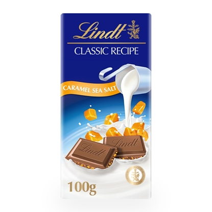 Picture of PM £1.95 LINDT CLASSIC CARAMEL BAR 100G X 8 