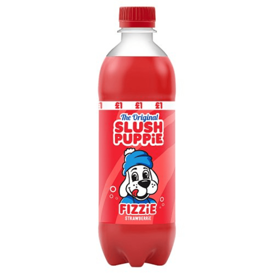 Picture of PM £1 SLUSH PUPPIE STRAWB 500ml x 12 DATED MARCH