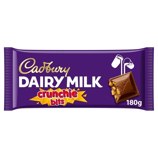 Picture of *180G* CADBURY DAIRY MILK CRUNCHIE BITS X 16