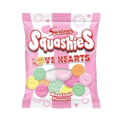 Picture of SWIZZELS SQUASHIES LOVE HEARTS 120G X 12