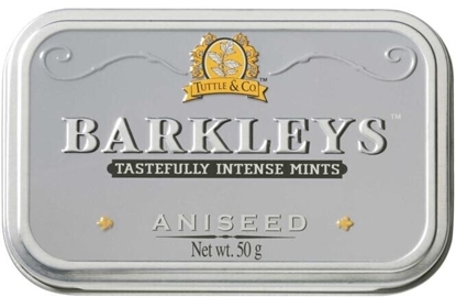 Picture of BARKLEYS CLASSIC ANISEED MINTS TIN 50G X 6