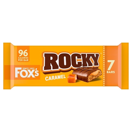 Picture of PM £1.49 FOXS ROCKY CARAMEL 7PK X 12