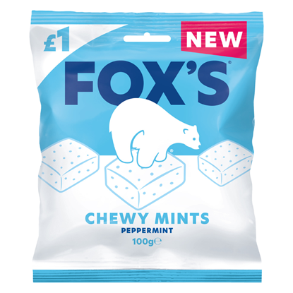 Picture of PM £1 FOXS CHEWY MINTS 100G X 12 