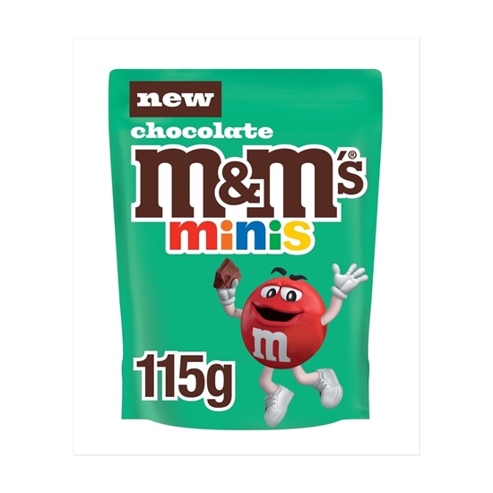 Picture of M&M'S CHOCO MINIS POUCH 115G X 12