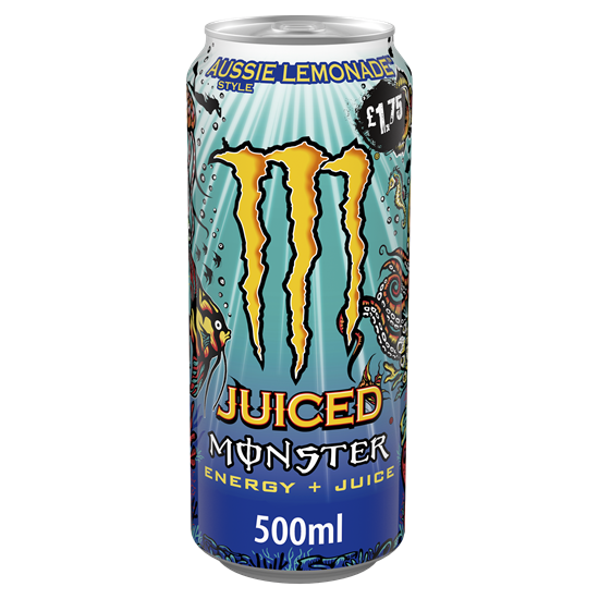 Picture of PM £1.75 MONSTER AUSSIE STYLE LEMONADE 500ml x 12 