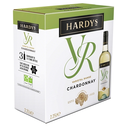 Picture of HARDYS STAMP CHARDONNAY 11% BIB 2.25LTR X 4