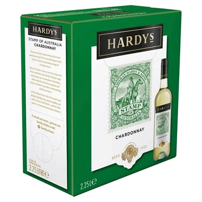 Picture of HARDYS STAMP CHARDONNAY SEM 13% BIB 3LTR X 3  