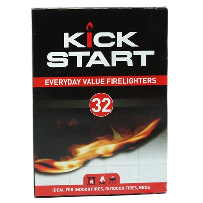 Picture of KICKSTART FIRELIGHTERS 32'S X 24