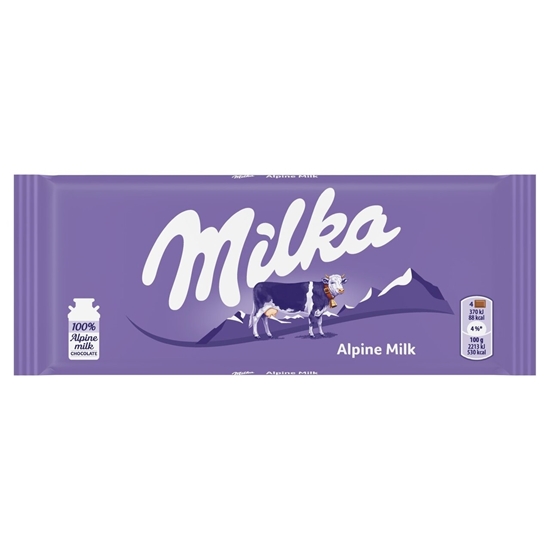 Picture of MILKA ALPINE MILK 100g x 24