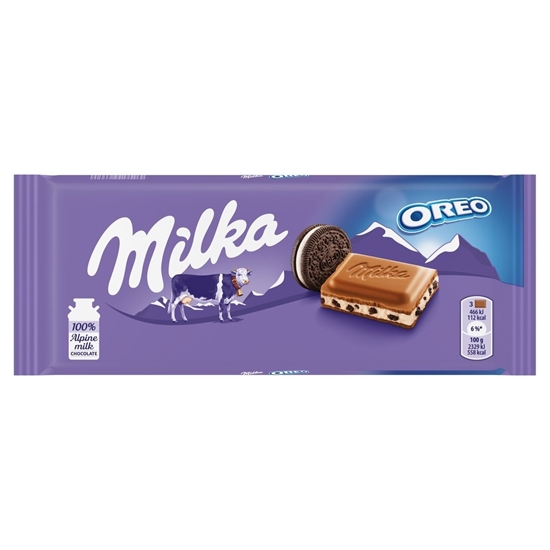 Picture of MILKA WITH OREO COOKIES 100g x 22