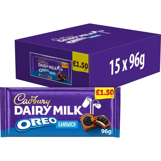 Picture of PM £1.50 CADBURY OREO CDM *SANDWICH* 96G X 15