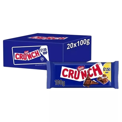 Picture of PM £1.50 CRUNCH MILK CHOC GIANT 100G X 20